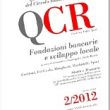 Il “Quaderno del Circolo Rosselli” 2/2012